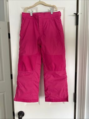 LL Bean Girls' Hot Pink Insulated Ski Pants